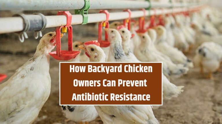 How Backyard Chicken Owners Can Prevent Antibiotic Resistance