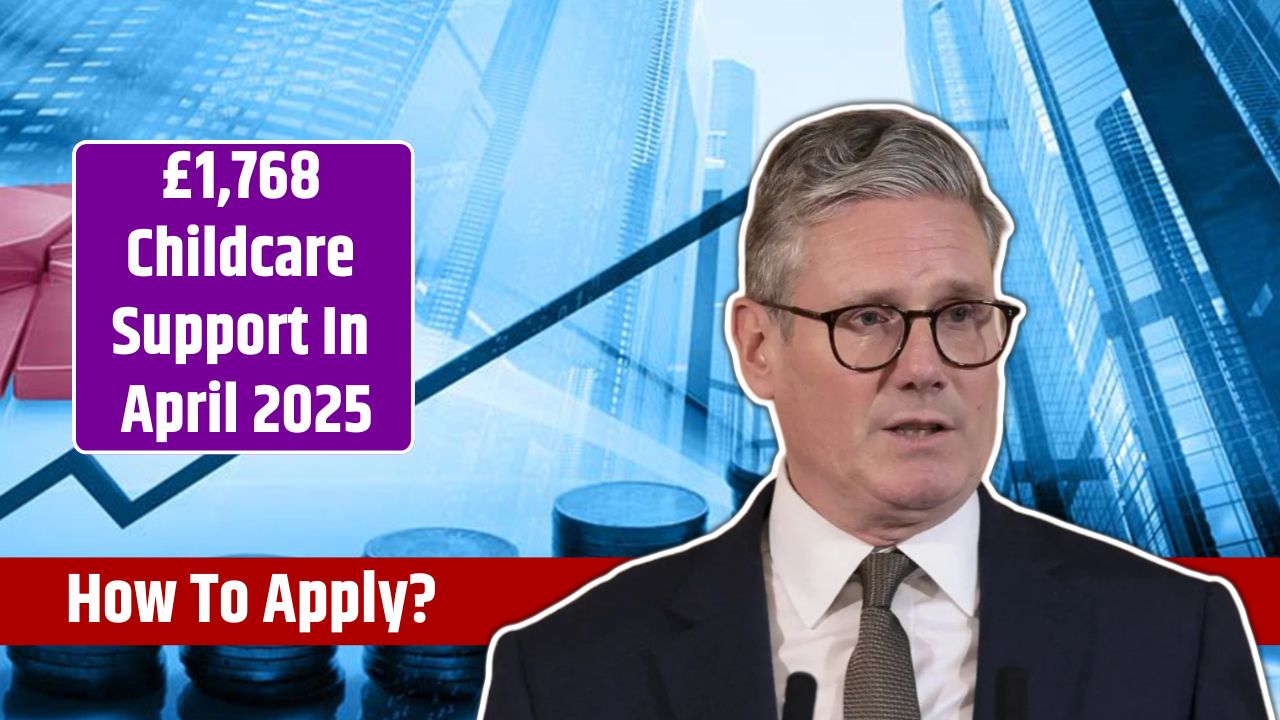 £1,768 Childcare Support In April 2025