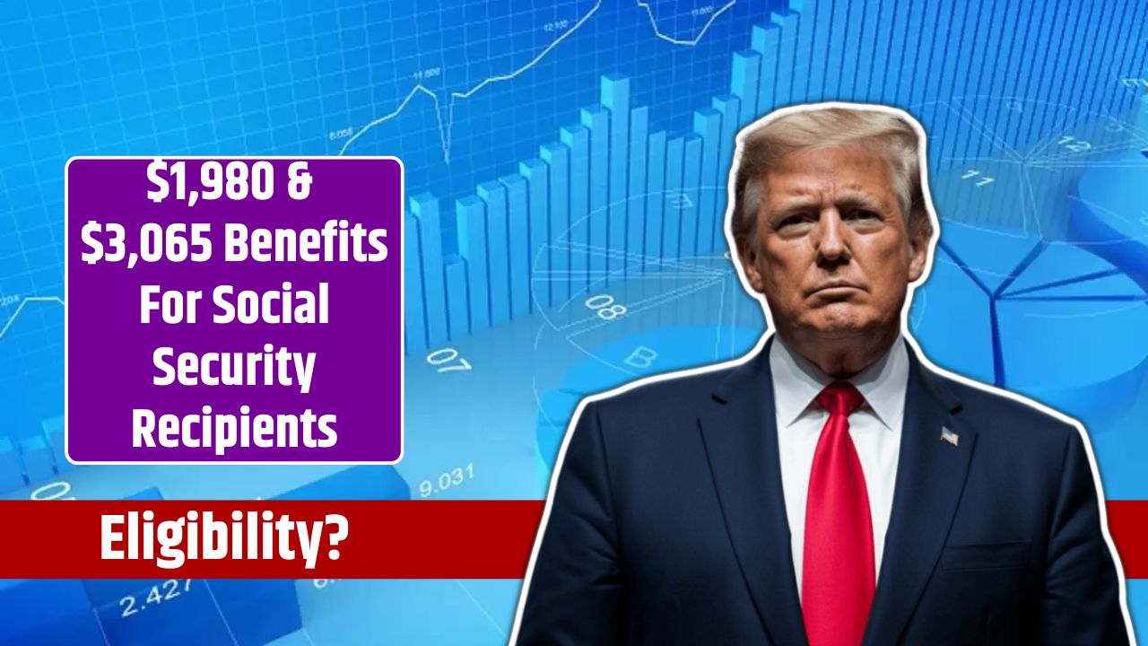 $1,980 & $3,065 Benefits For Social Security Recipients