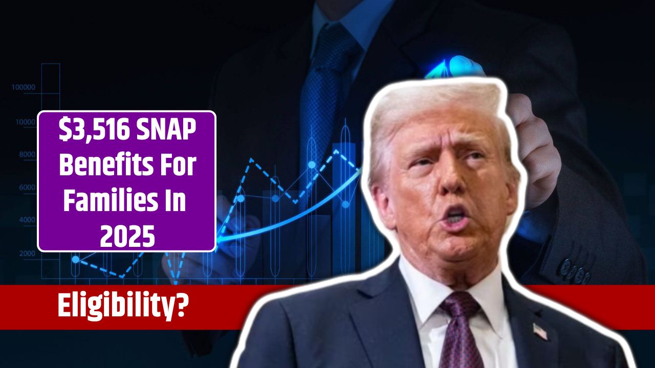 $3,516 SNAP Benefits For Families In 2025