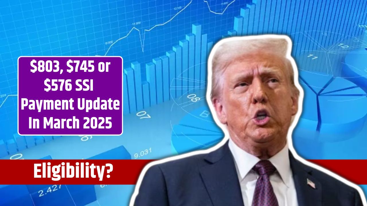 $803, $745 or $576 SSI Payment Update In March 2025