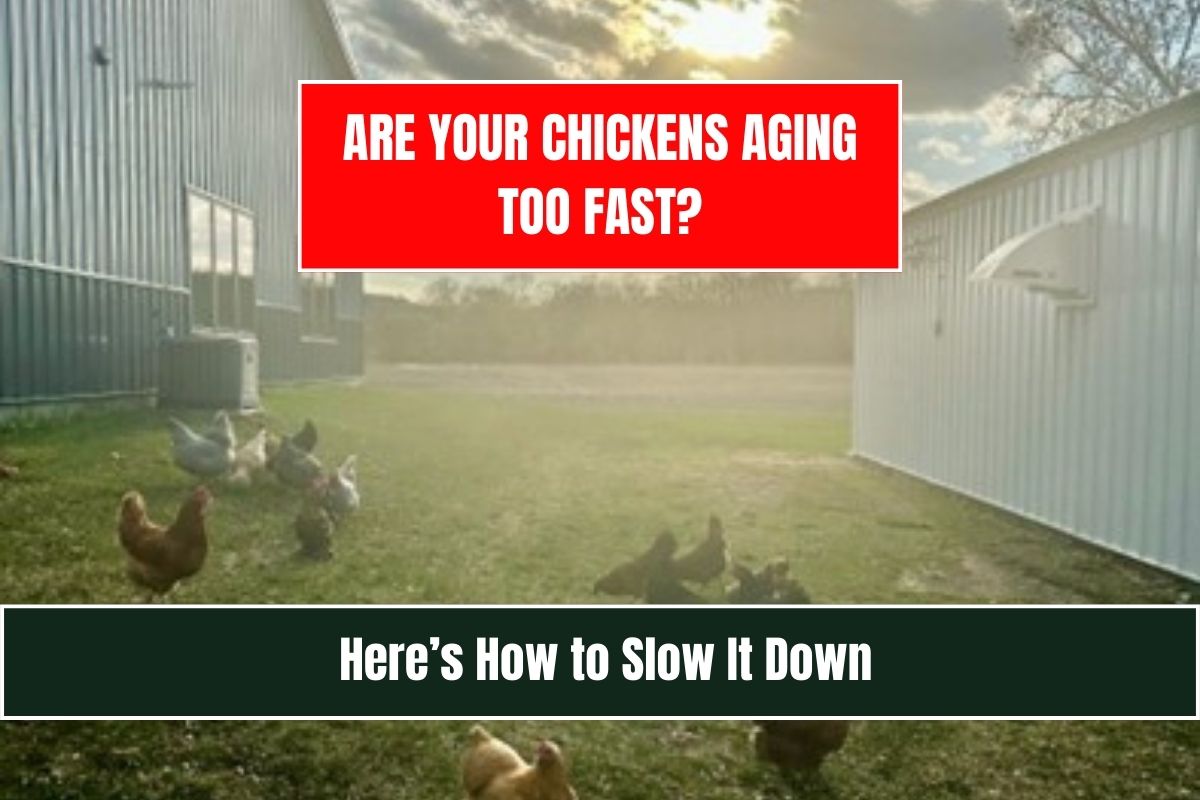 Are Your Chickens Aging Too Fast? Here’s How to Slow It Down