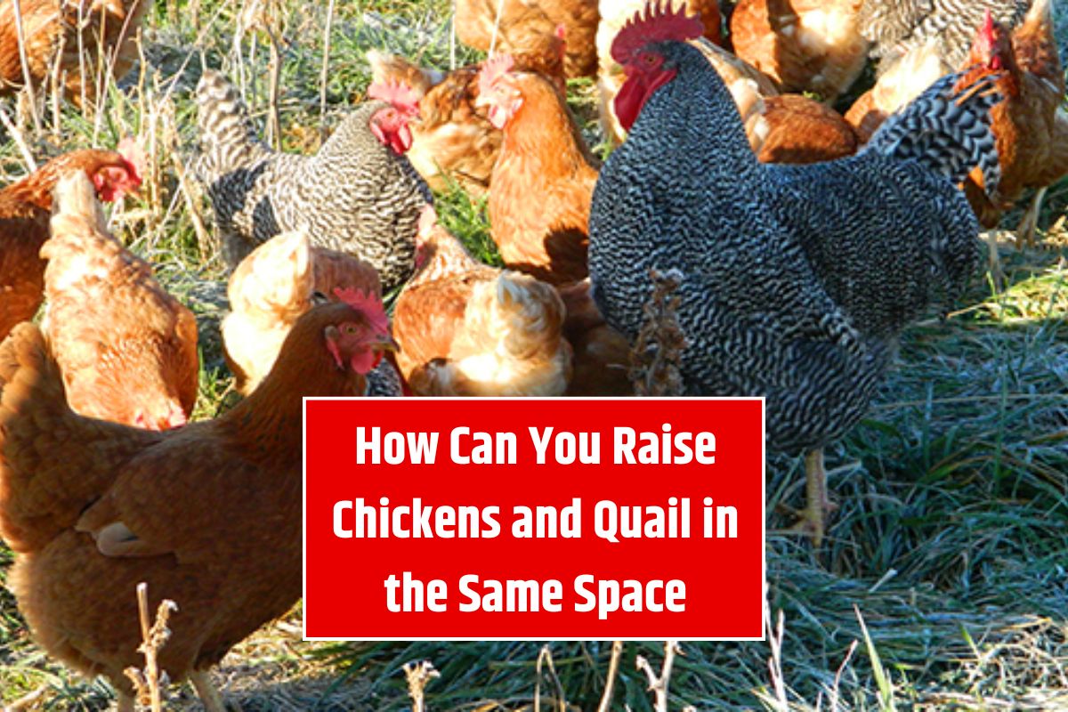 How Can You Raise Chickens and Quail in the Same Space