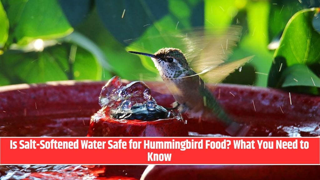 Is Salt-Softened Water Safe for Hummingbird Food What You Need to Know