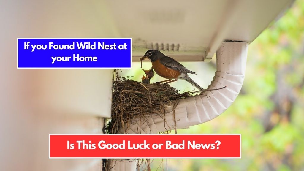 Is This Good Luck or Bad News? If you Found Wild Nest at your Home