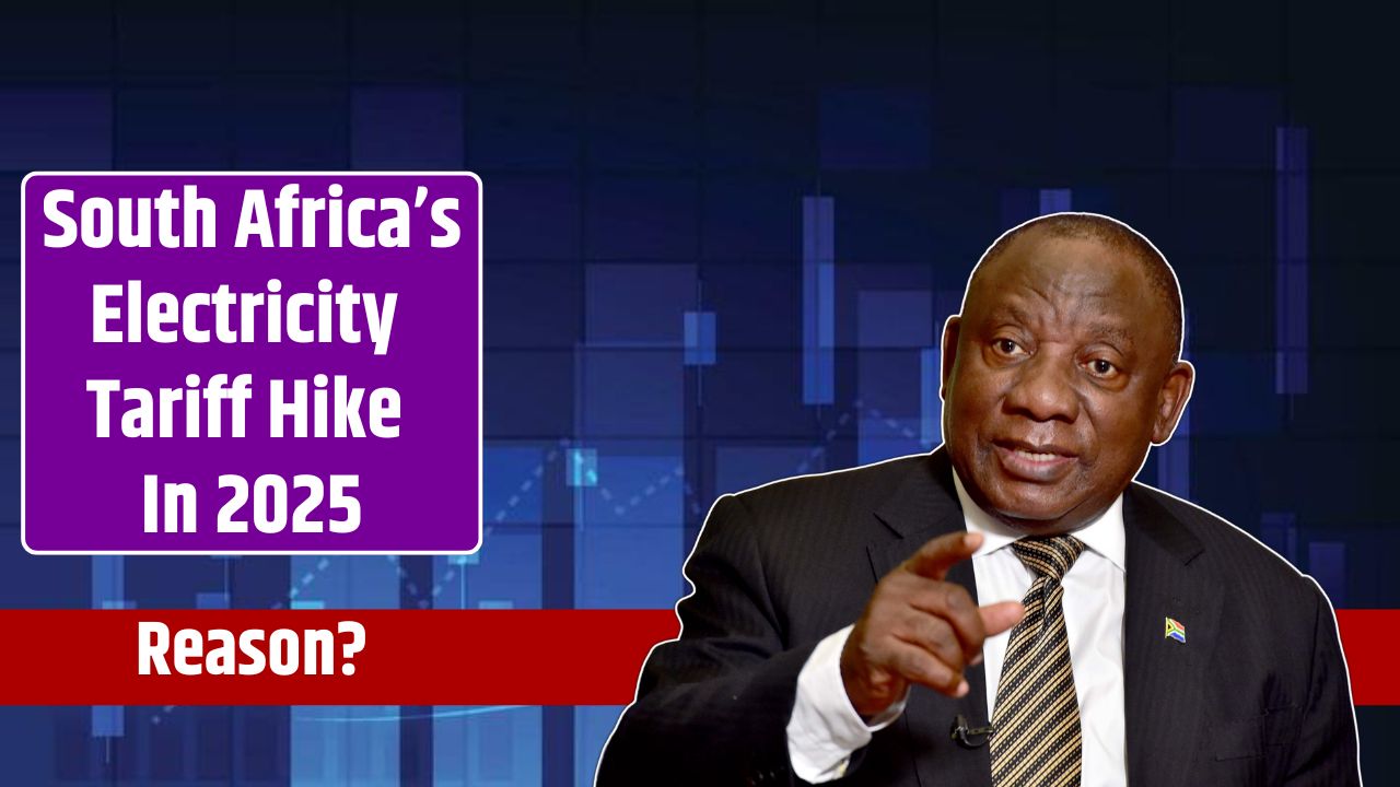 South Africa’s Electricity Tariff Hike In 2025