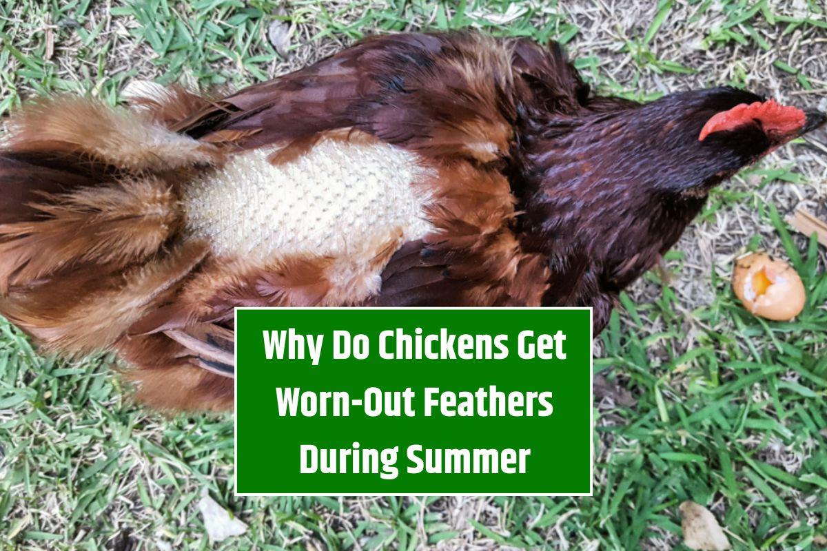 Why Do Chickens Get Worn-Out Feathers During Summer